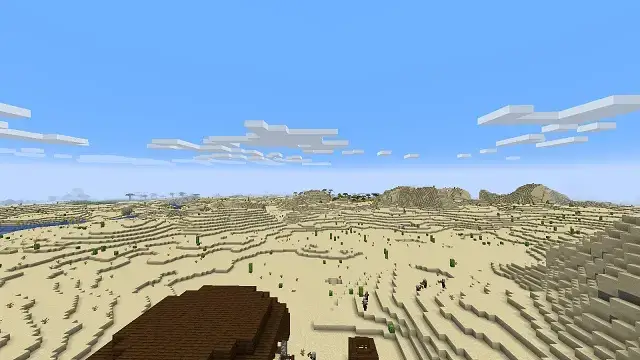 Endless Desert Minecraft City Seed