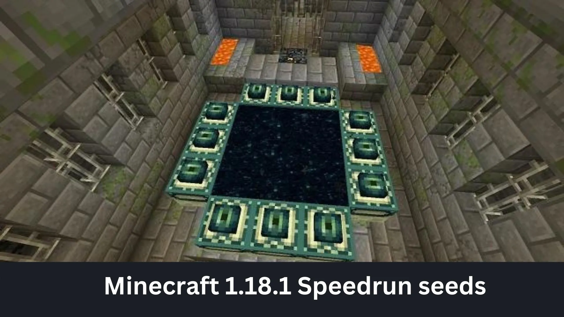 sementes do Minecraft 1.18.1 Speedrun