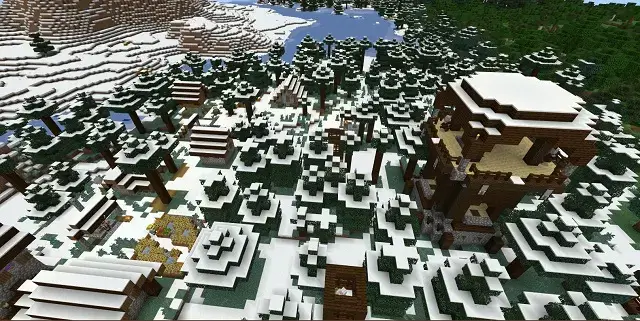 Minecraft 1.18.1 Village Massacre Seed