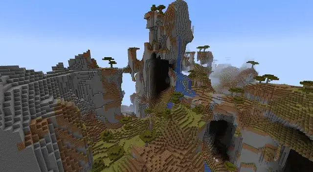 Mountain Range Seed for Minecraft City
