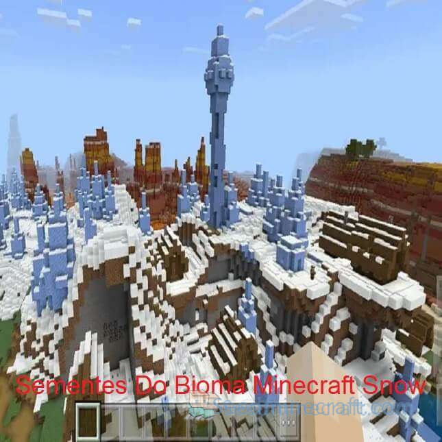 Sementes Do Bioma Minecraft Snow