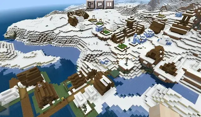 Snowy Stronghold Village