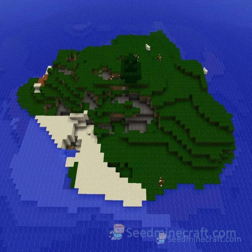 Sementes De Minecraft Island