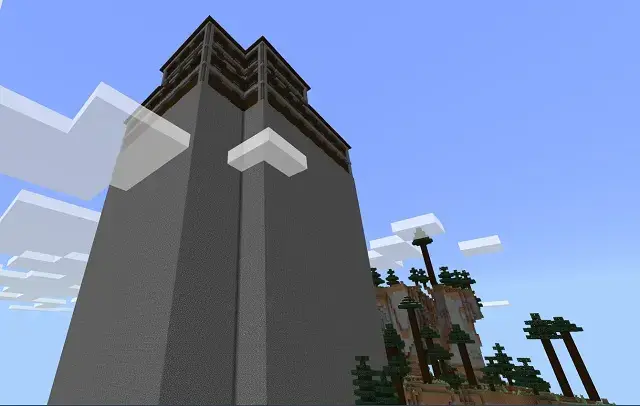Woodland Skyscraper in Minecraft 1.19