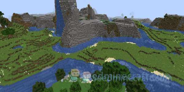 Windswept Gravelly Hills Seeds for Minecraft Java Edition 2