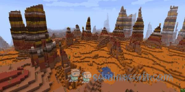 Wooded Badlands Seeds for Minecraft Java Edition