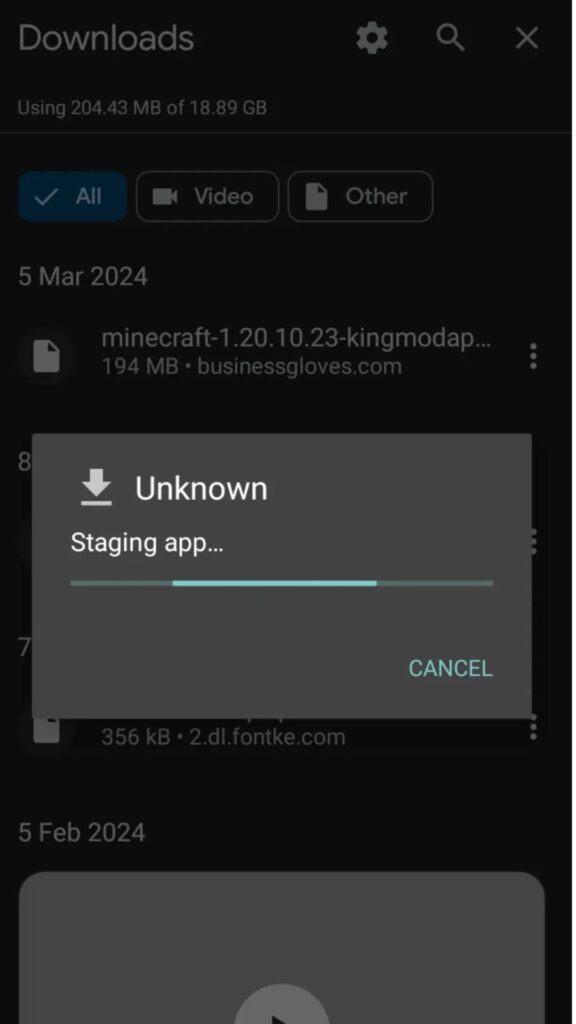 Download Minecraft APK Steps